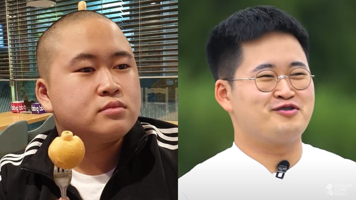 "굶지 않고 줄였다…" 정은표 아들 정지웅 50kg 감량한 다이어트 비법 2가지 - 헬스코어데일리